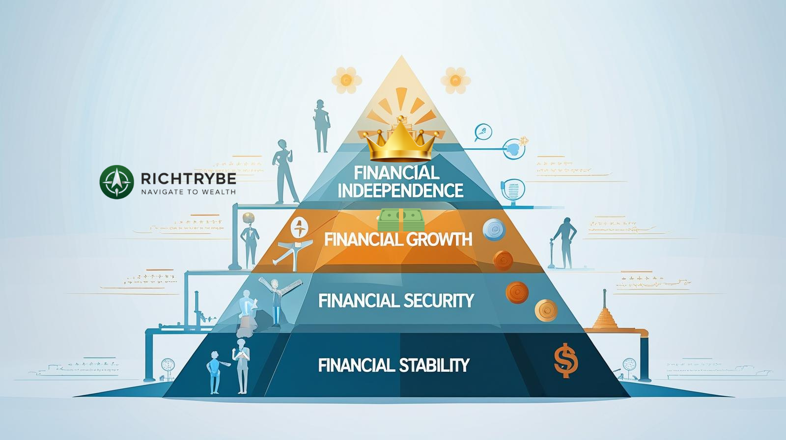 Financial Freedom Pyramid: The Step-by-Step Path to Building Lasting Wealth