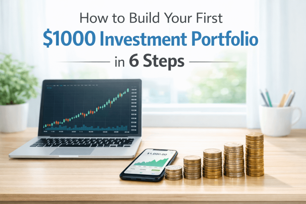 How to Build Your First $1000 Investment Portfolio in 6 Steps