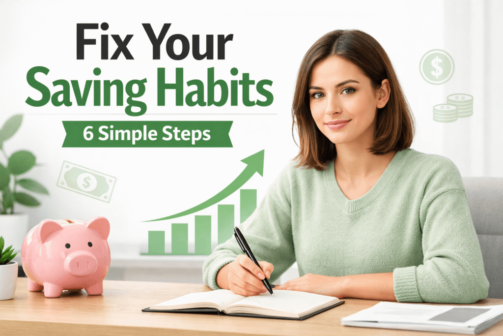 How to Fix Inconsistent Saving Habits (6 Simple Steps to Save Consistently)