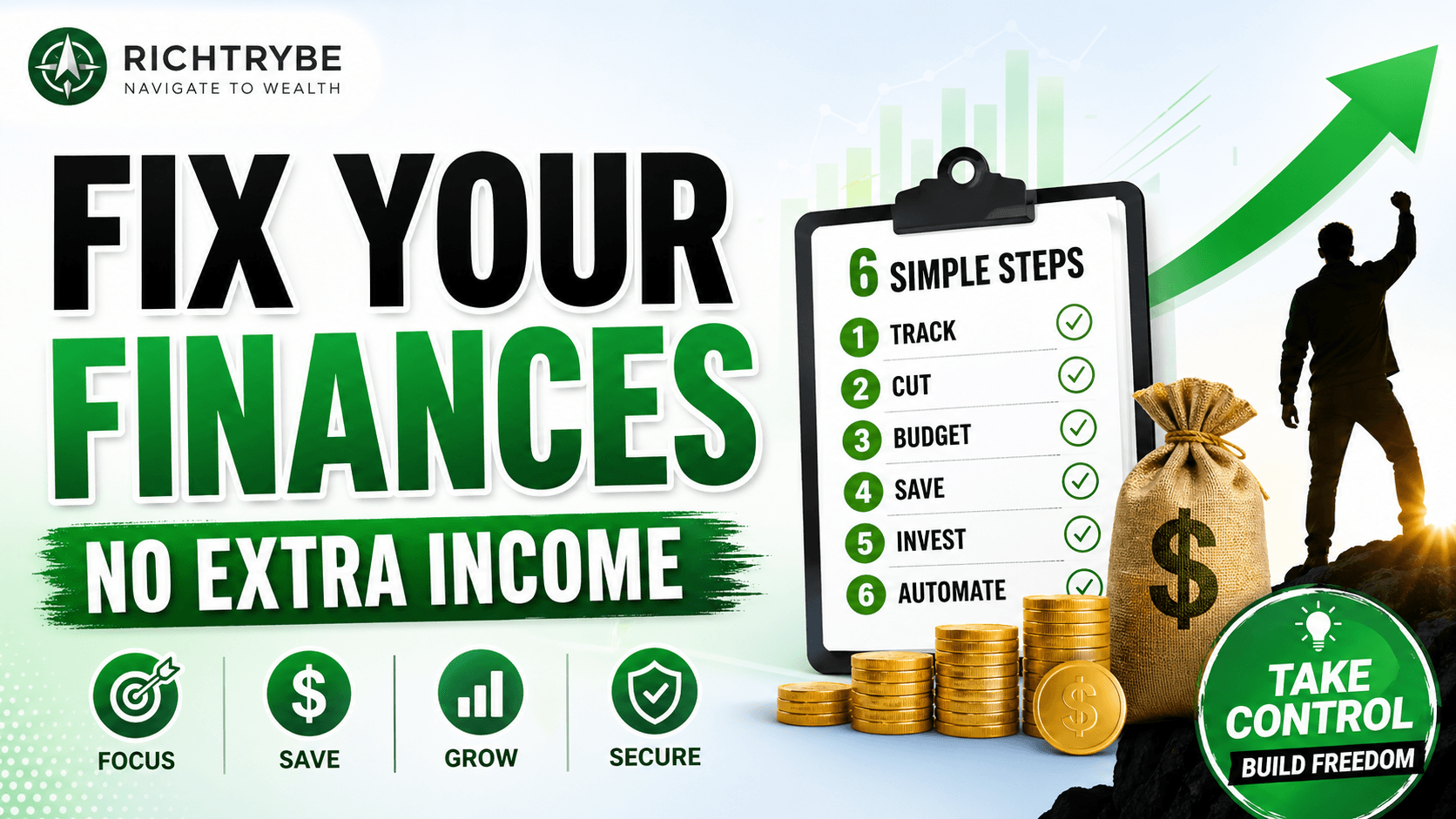 How to Fix Your Finances Without Earning More Money: Simple Steps That Actually Work