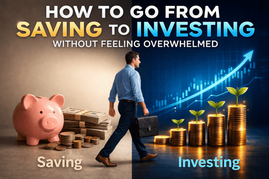 How to Go From Saving to Investing Without Feeling Overwhelmed