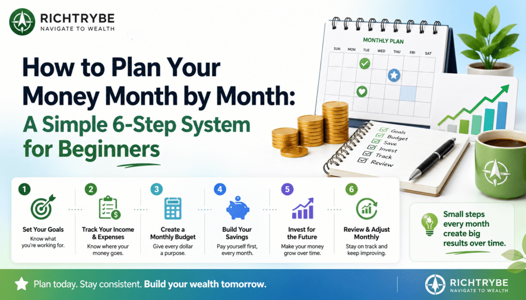How to Plan Your Money Month by Month: A Proven 6-Step System for Beginners