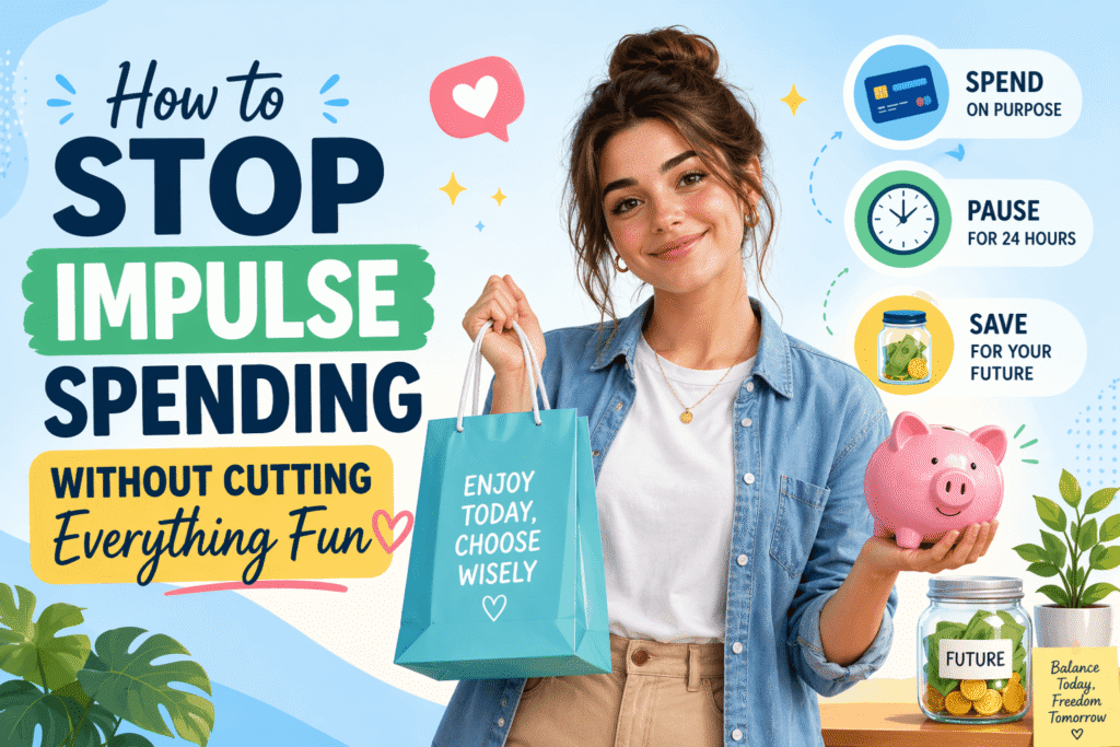 How to Stop Impulse Spending Without Cutting Everything Fun