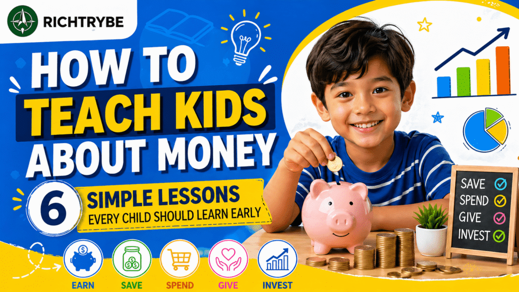 How to Teach Kids About Money: 6 Simple Lessons Every Child Should Learn Early