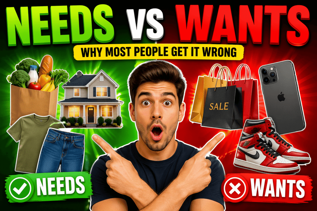 Needs vs Wants: Why Most People Get It Wrong (And How to Fix It)