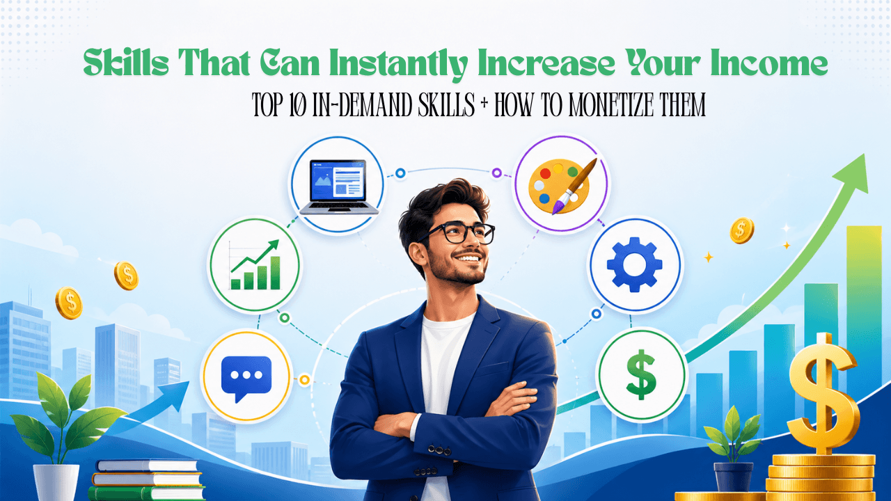 Skills That Can Instantly Increase Your Income: Top 10 In-Demand Skills and How to Monetize Them