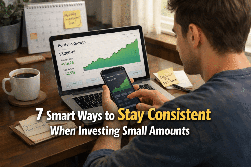Smart Ways to Stay Consistent When Investing Small Amounts 