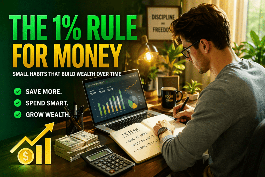 The 1% Rule for Money: Small Habits That Build Wealth Over Time