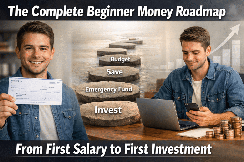 The Complete Beginner Money Roadmap: From First Salary to First Investment