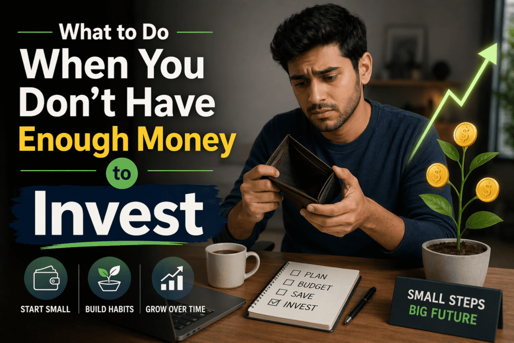 What to Do When You Don’t Have Enough Money to Invest