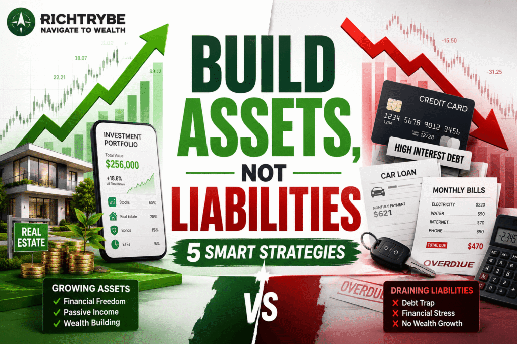 How to build assets instead of liabilities