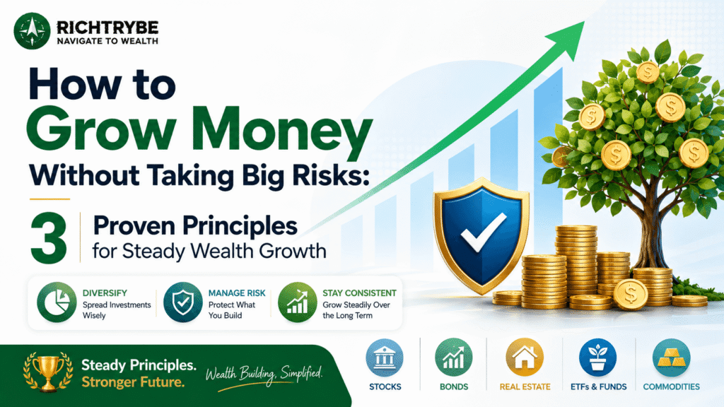 How to grow money without taking big risks