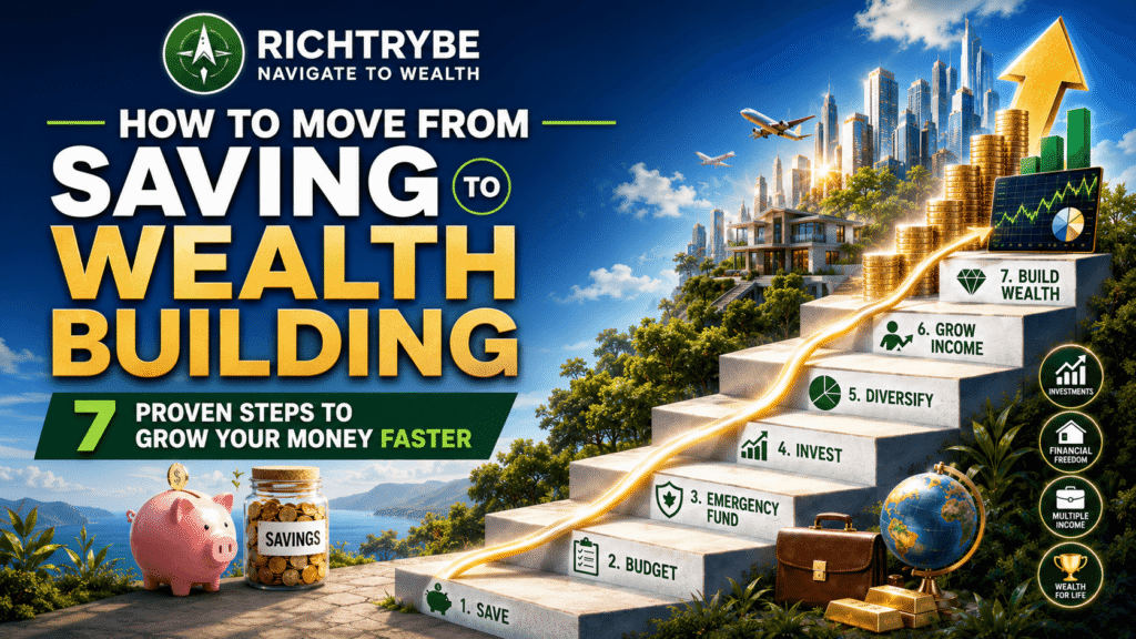 How to move from saving to wealth building