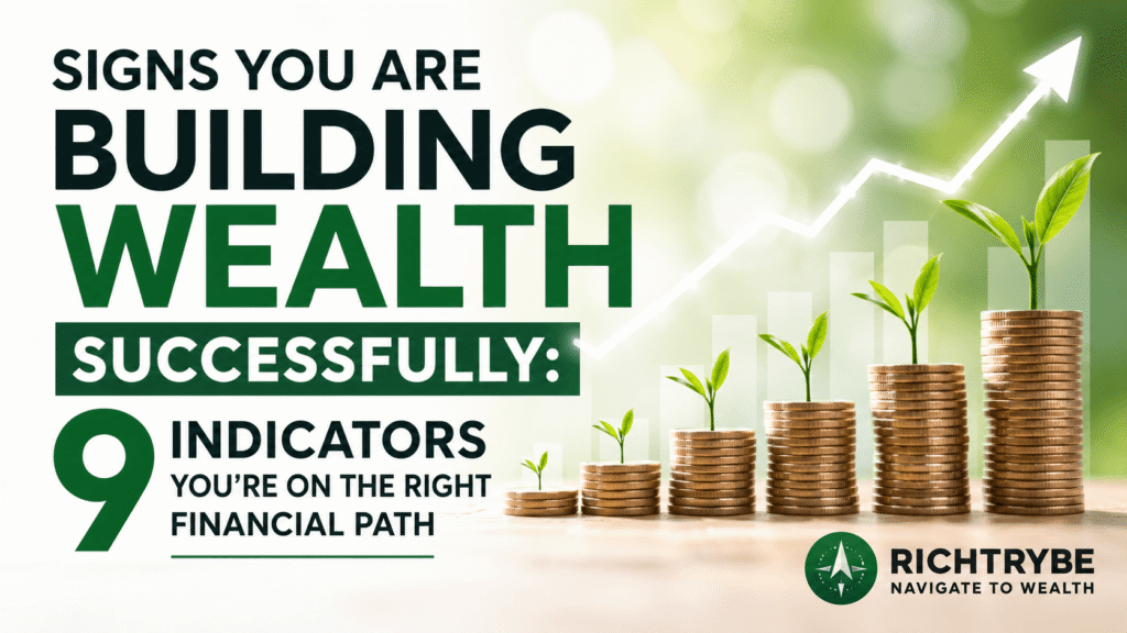 Signs You Are Building Wealth Successfully