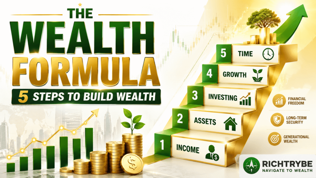 The Wealth Building Formula Explained: Income, Assets, Investing, Compound Growth and Time