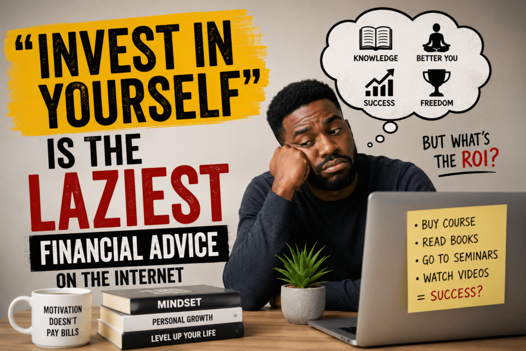 "Invest in Yourself" Is the Laziest Financial Advice on the Internet